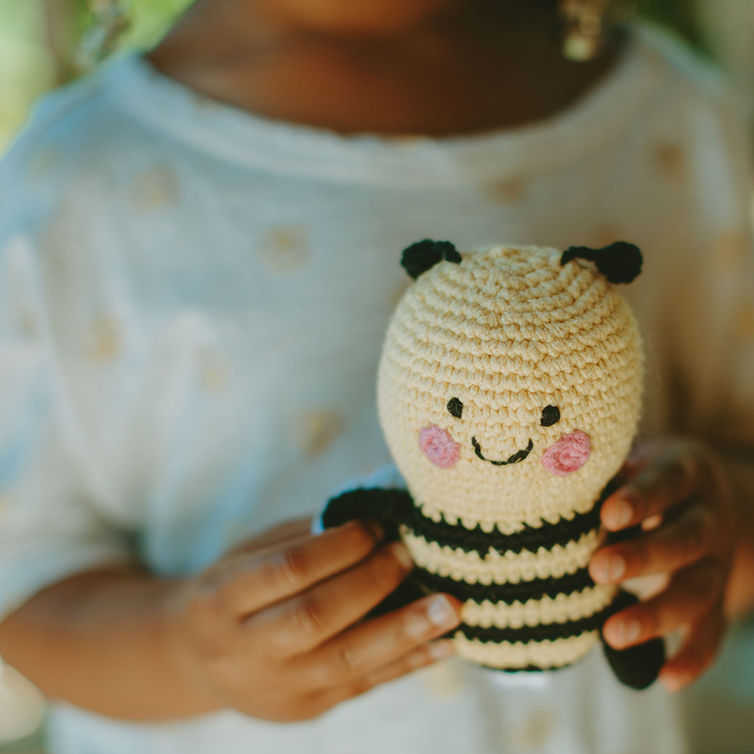 Friendly Bumblebee Rattle