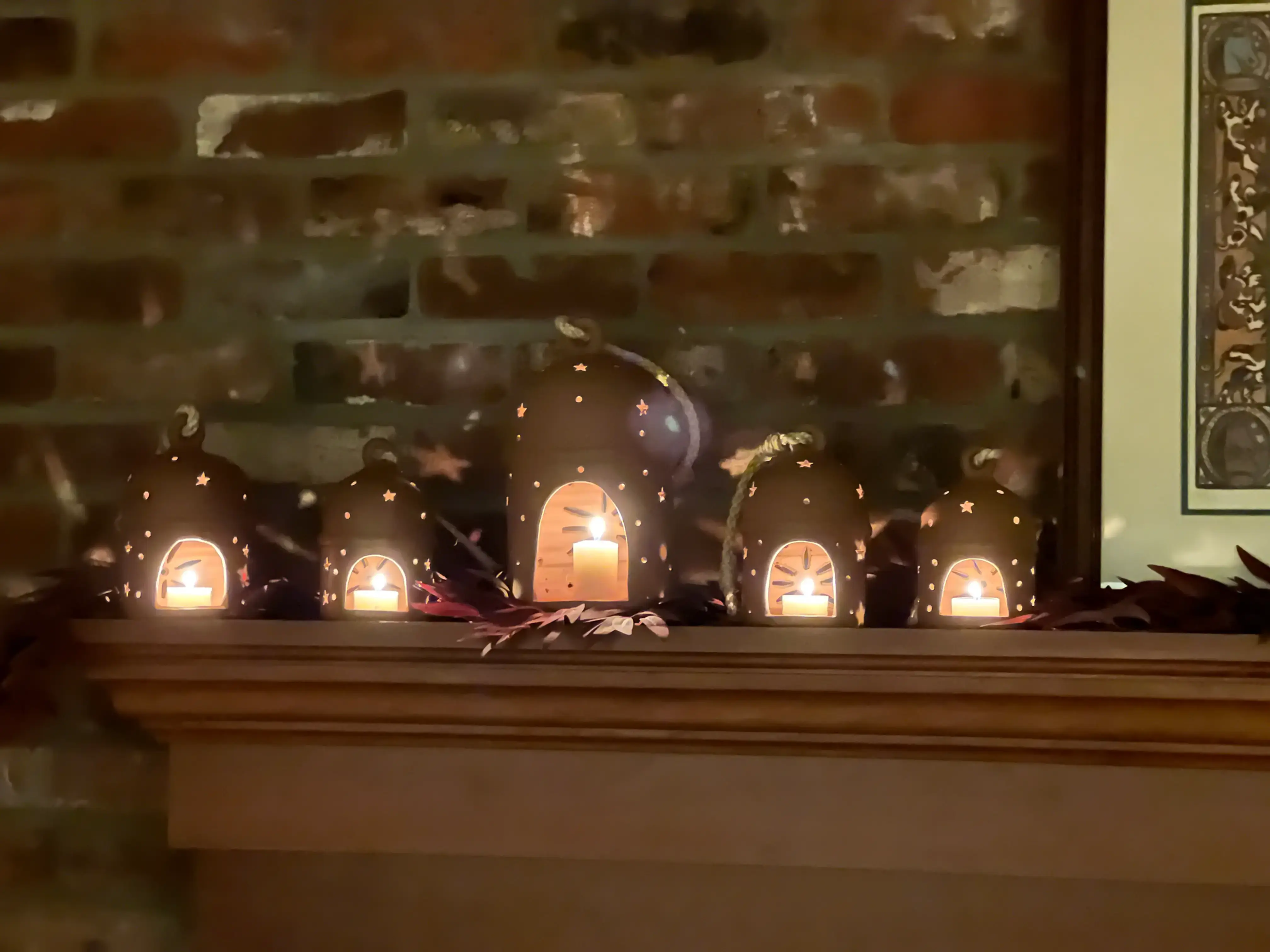 Traditional Ceramic Luminary