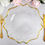 Thumbnail:  GOLD RIMMED SCALLOPED GLASS