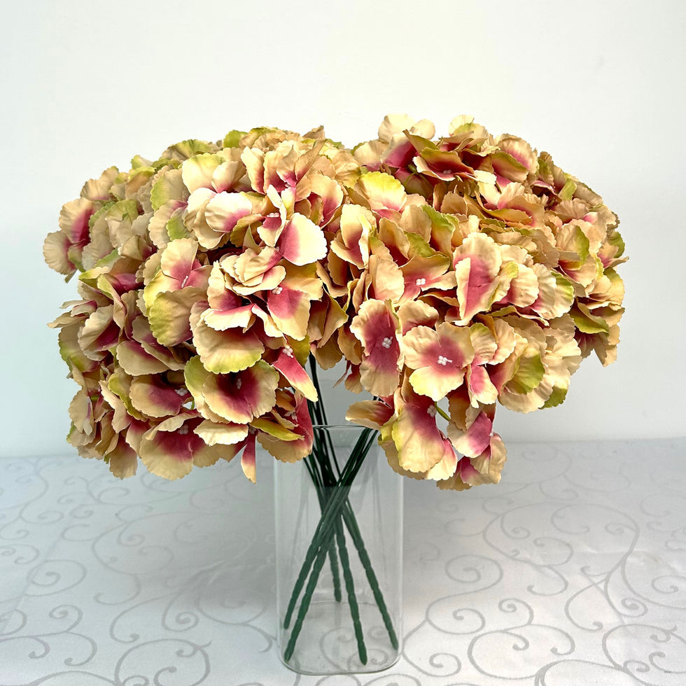 Vintage Blush Hydrangeas