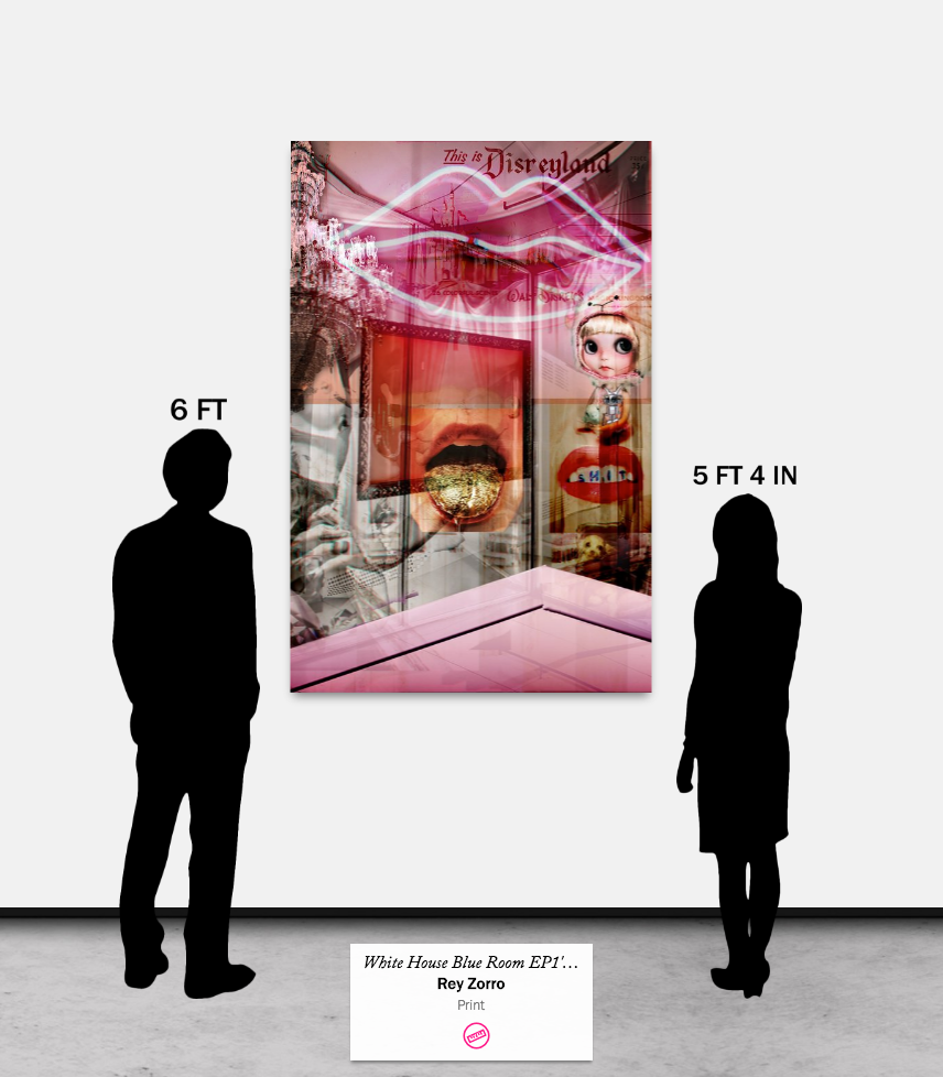 WHITE HOUSE BLUE ROOM in 3D
