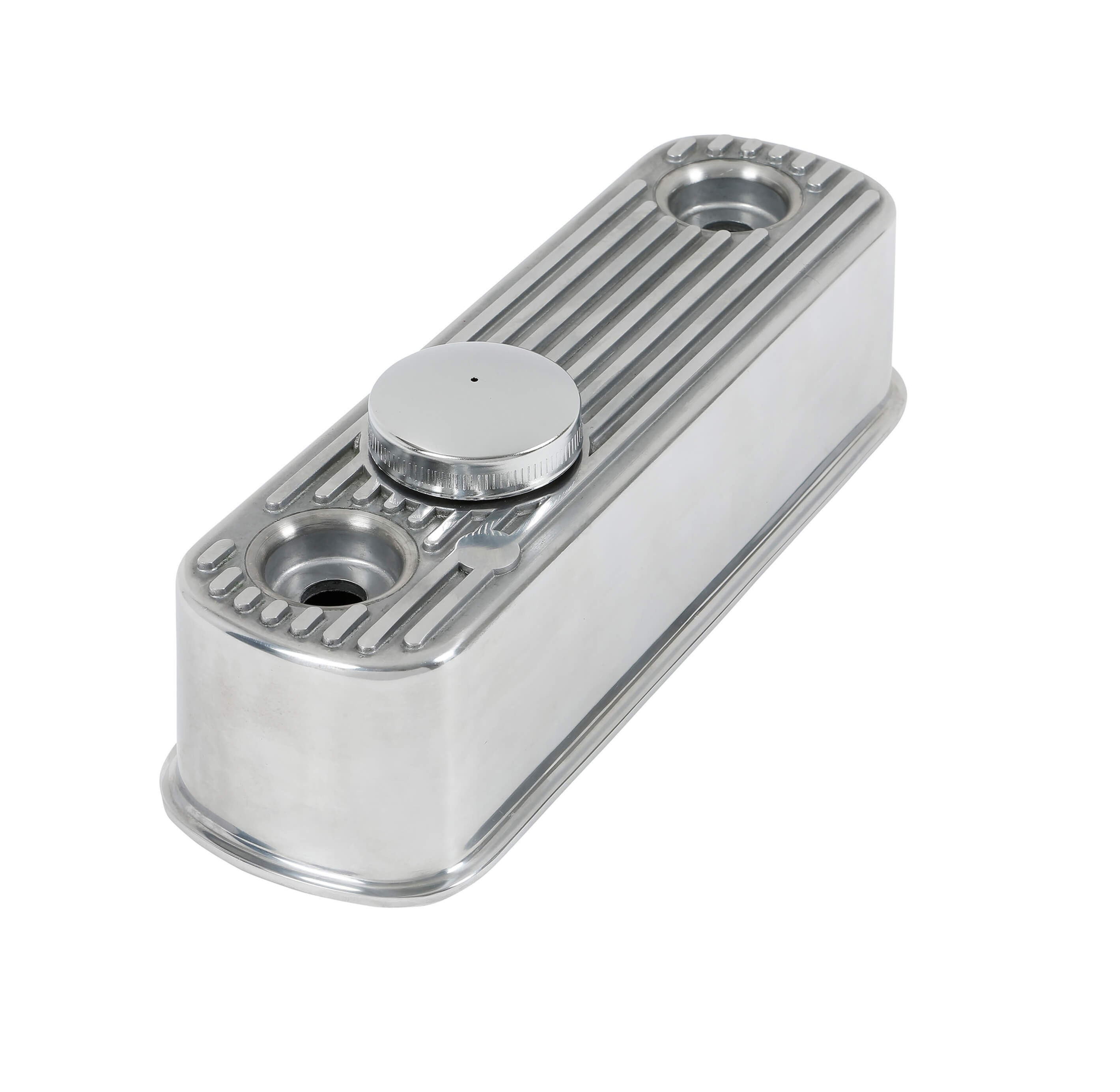 Rocker Cover - Flat Top Polished Alloy