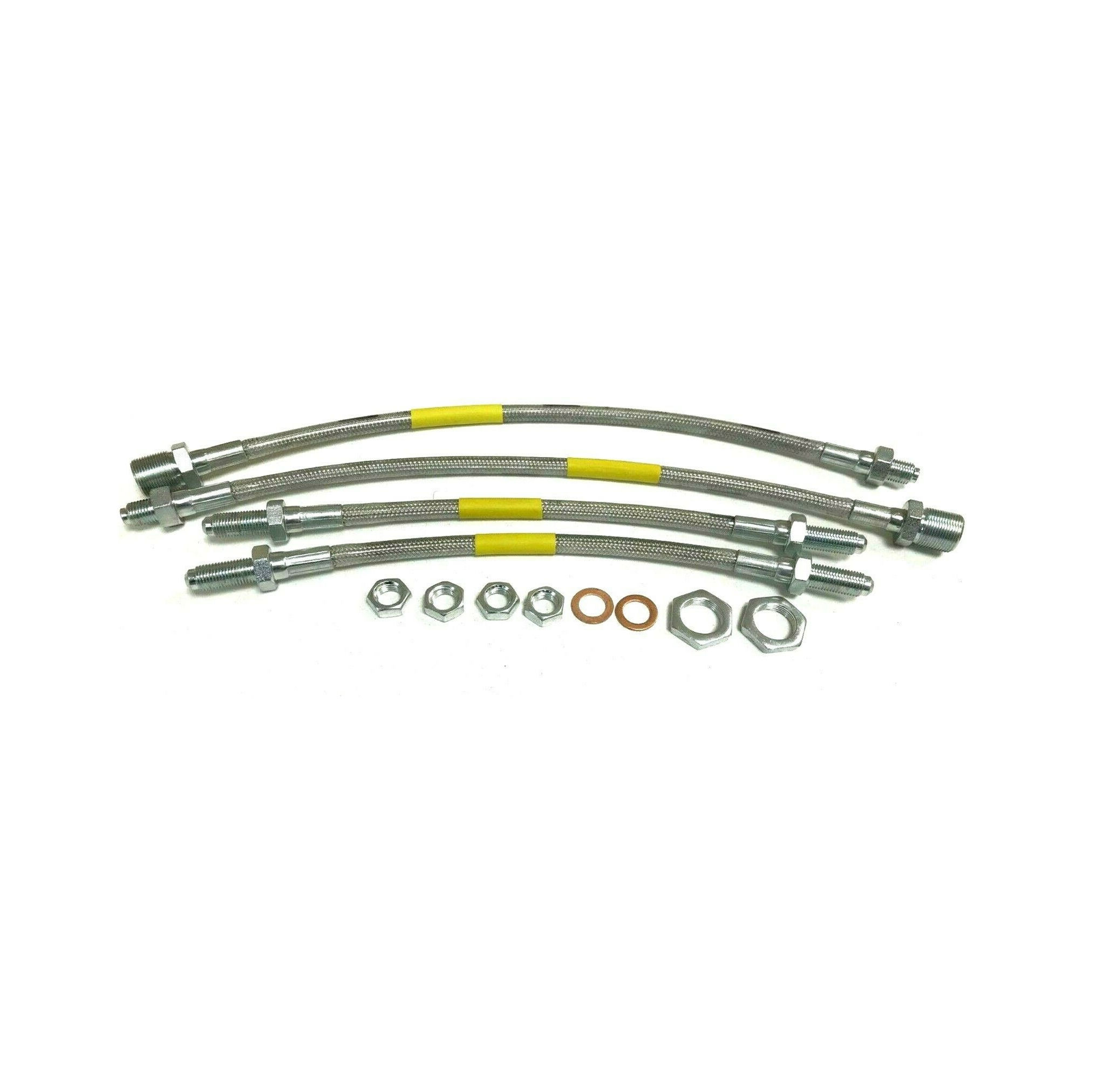 Performance Disc Brake Hose Kit - Front & Rear