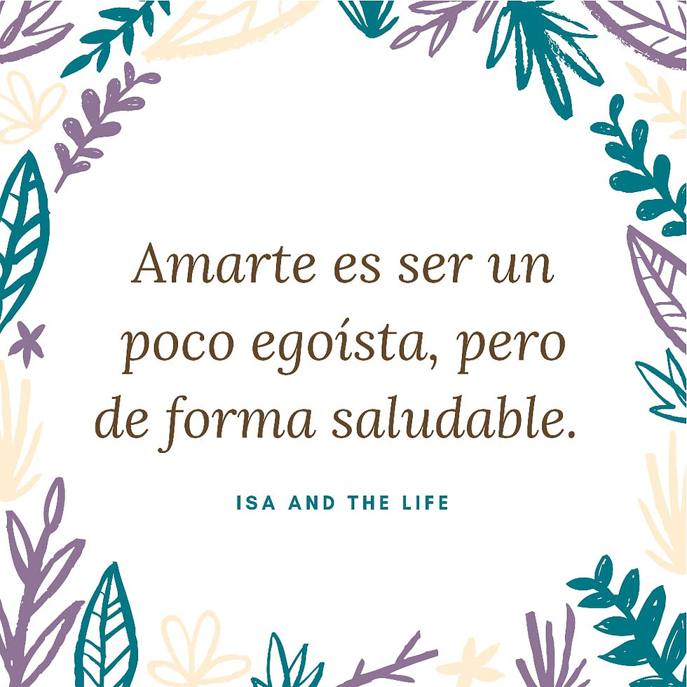 Algunos lo llaman egoísmo, otros lo llaman amor propio.