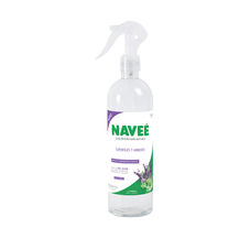 Spray desinfectante multiusos para superficies y ambiente de 500ml con olor menta-lavanda y atomizador