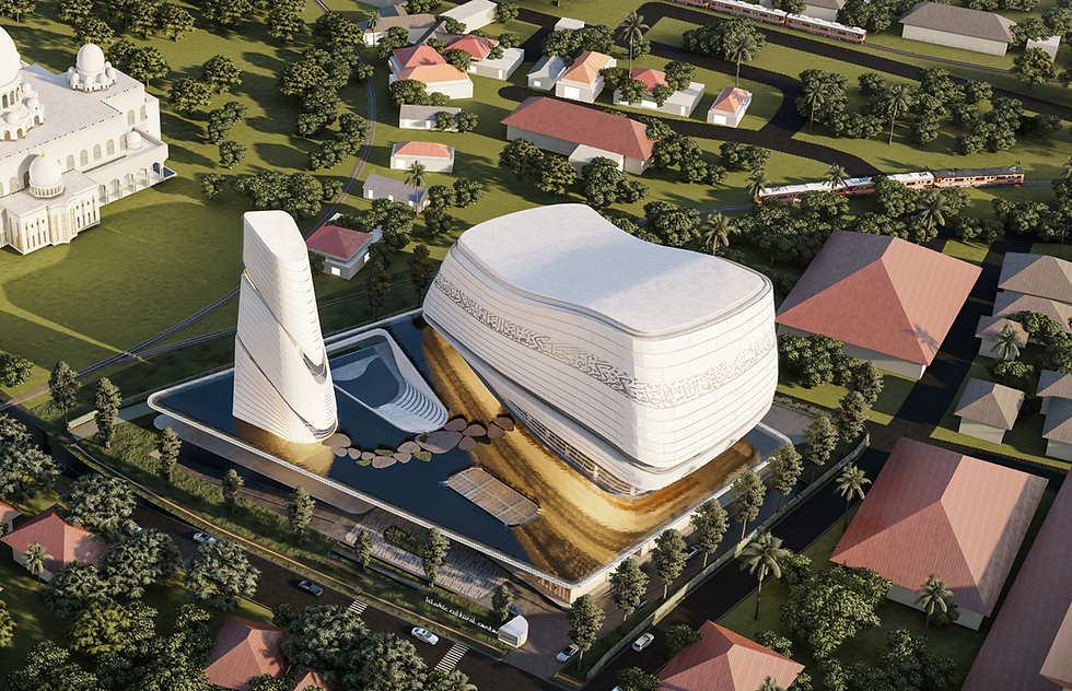 Proposal Desain Islamic Cultural Center di Solo: Ketika Ruang Budaya dan Keimanan Bertemu