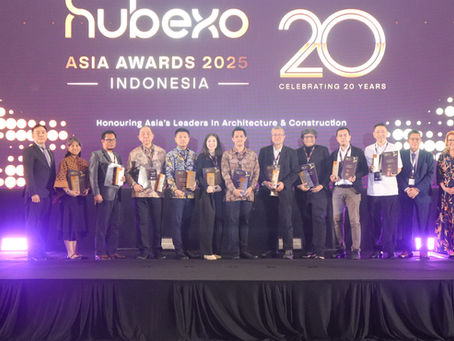 Alien DC Kembali Raih Top 10 Architects Hubexo Asia Awards 2025
