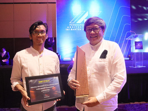 Alien Design Consultant Raih Penghargaan IAI Banten Awards 2025