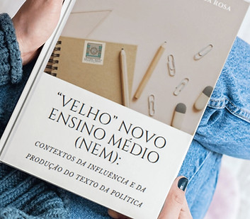 Capa de Livro de Tipografia Simples, Ele
