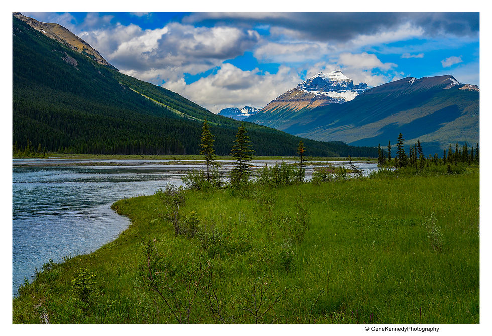 Mountains and Stream