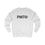 Thumbnail: PMTO Sweater (Blackout Edition) - White (Front)
