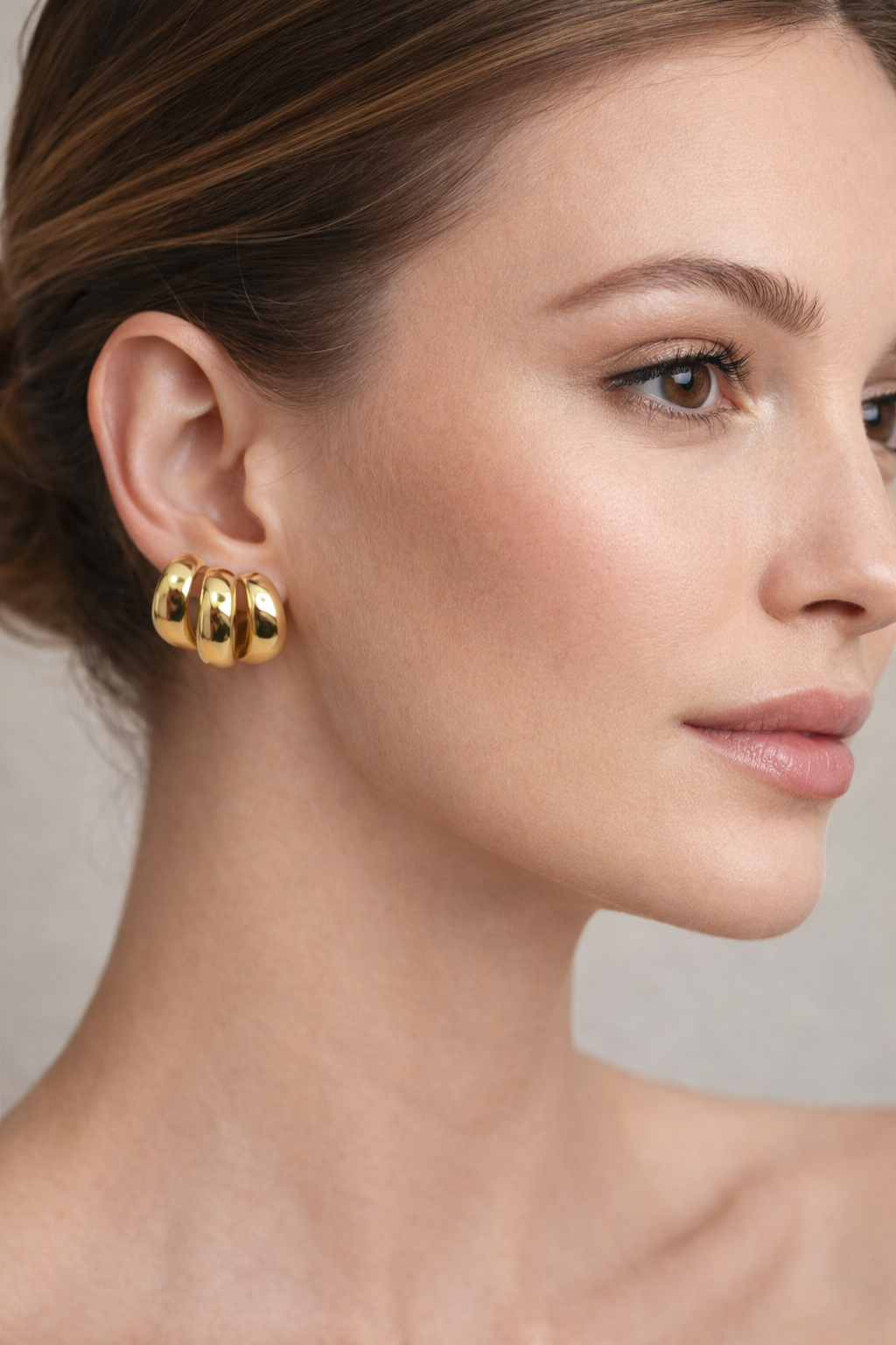 Zia - Ατσάλινα σκουλαρίκια