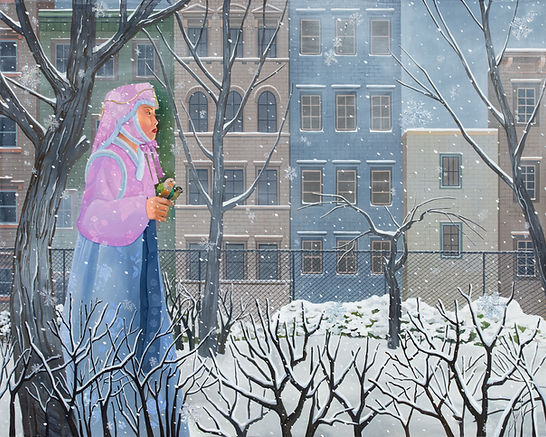 _cropped_First Snow in the East Village_(48x60).jpg