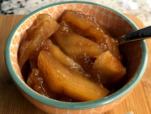 Stewed Apples With Honey & Lemon EO