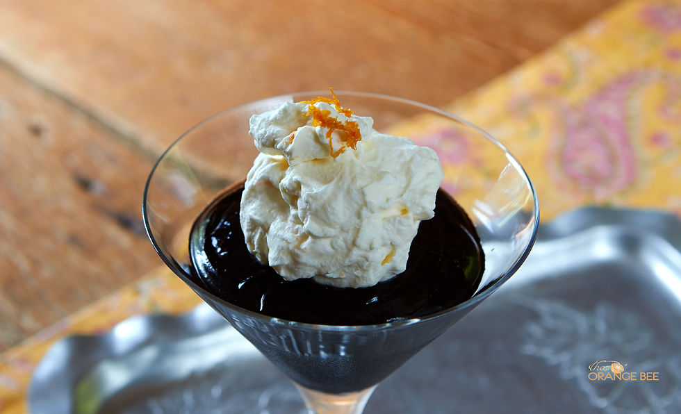 Black Onyx Orange Pudding