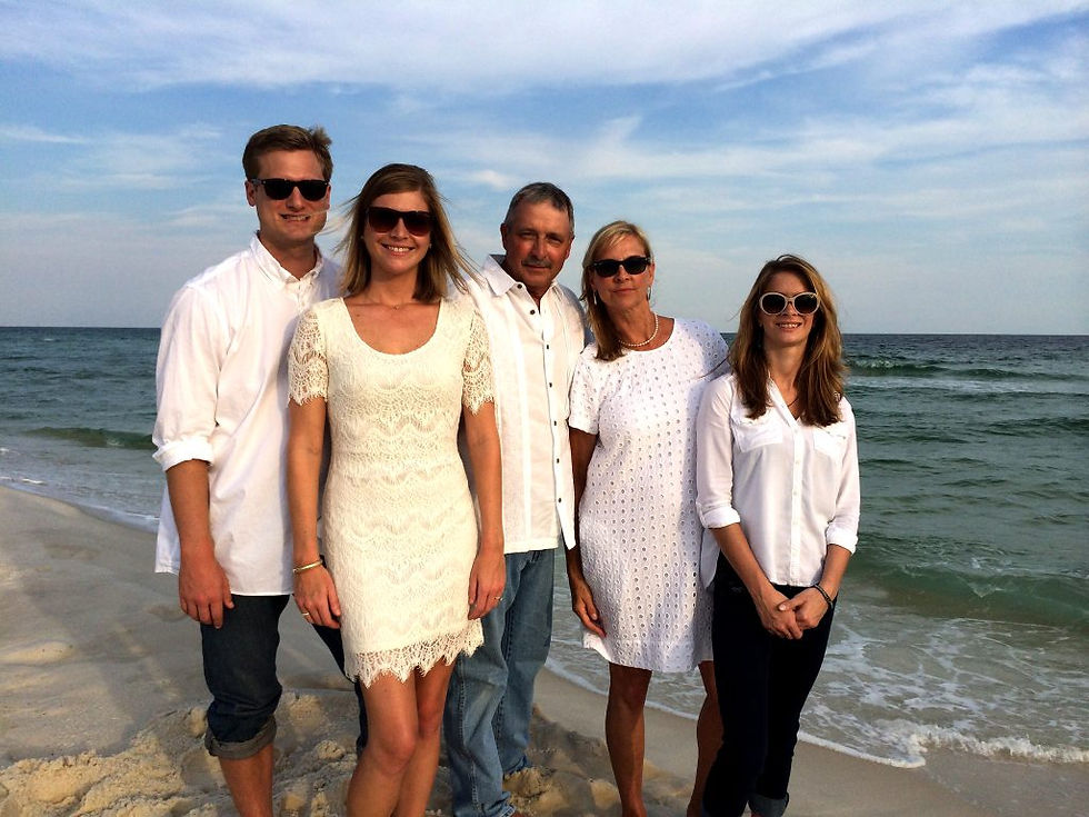 Family at the Beach