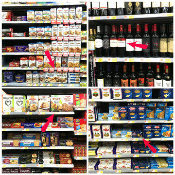 InStore Pepperidge Farm, Barilla, Clos du Bois