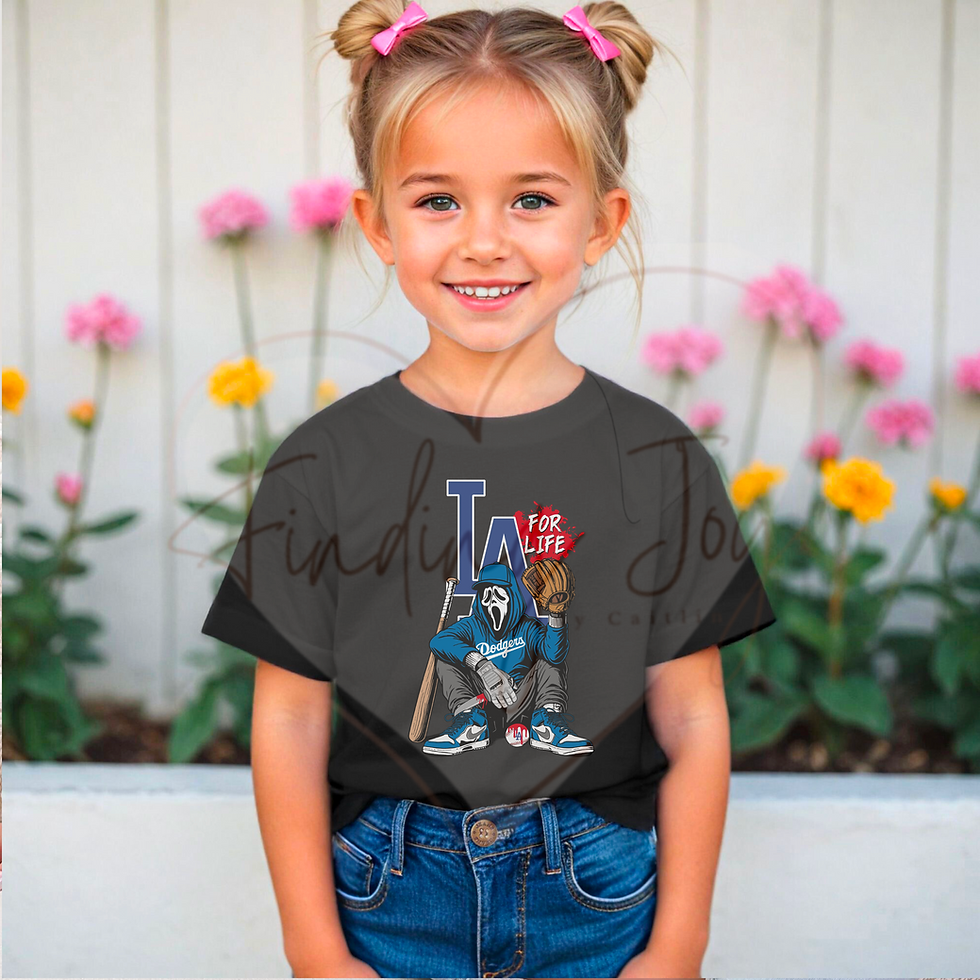 Thumbnail: Los Angeles Baseball Scream Horror Inspired Tee