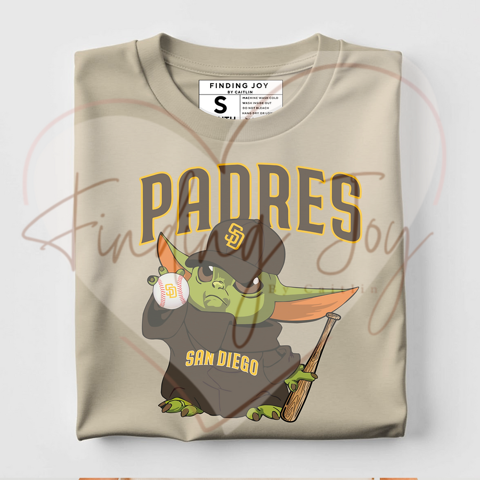 Thumbnail: San Diego Baseball Grogu Inspired Tee