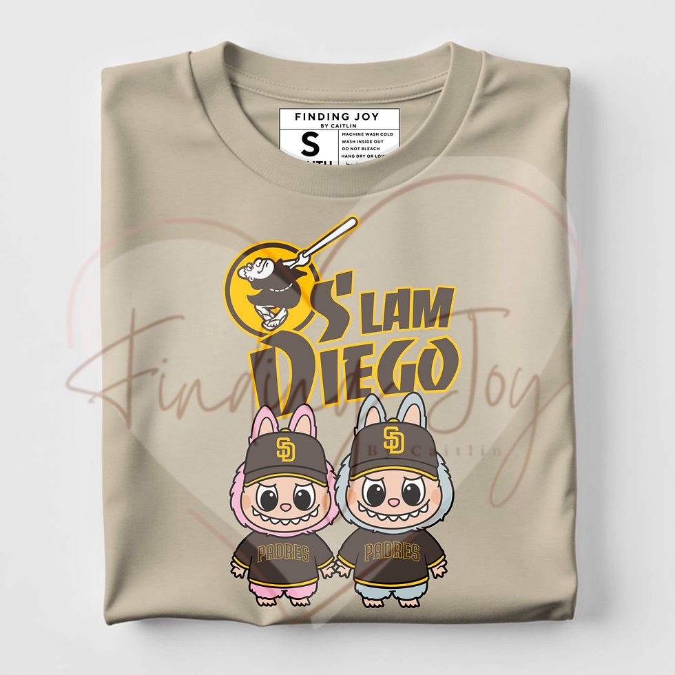 Thumbnail: San Diego Baseball Labubu Inspired Tee