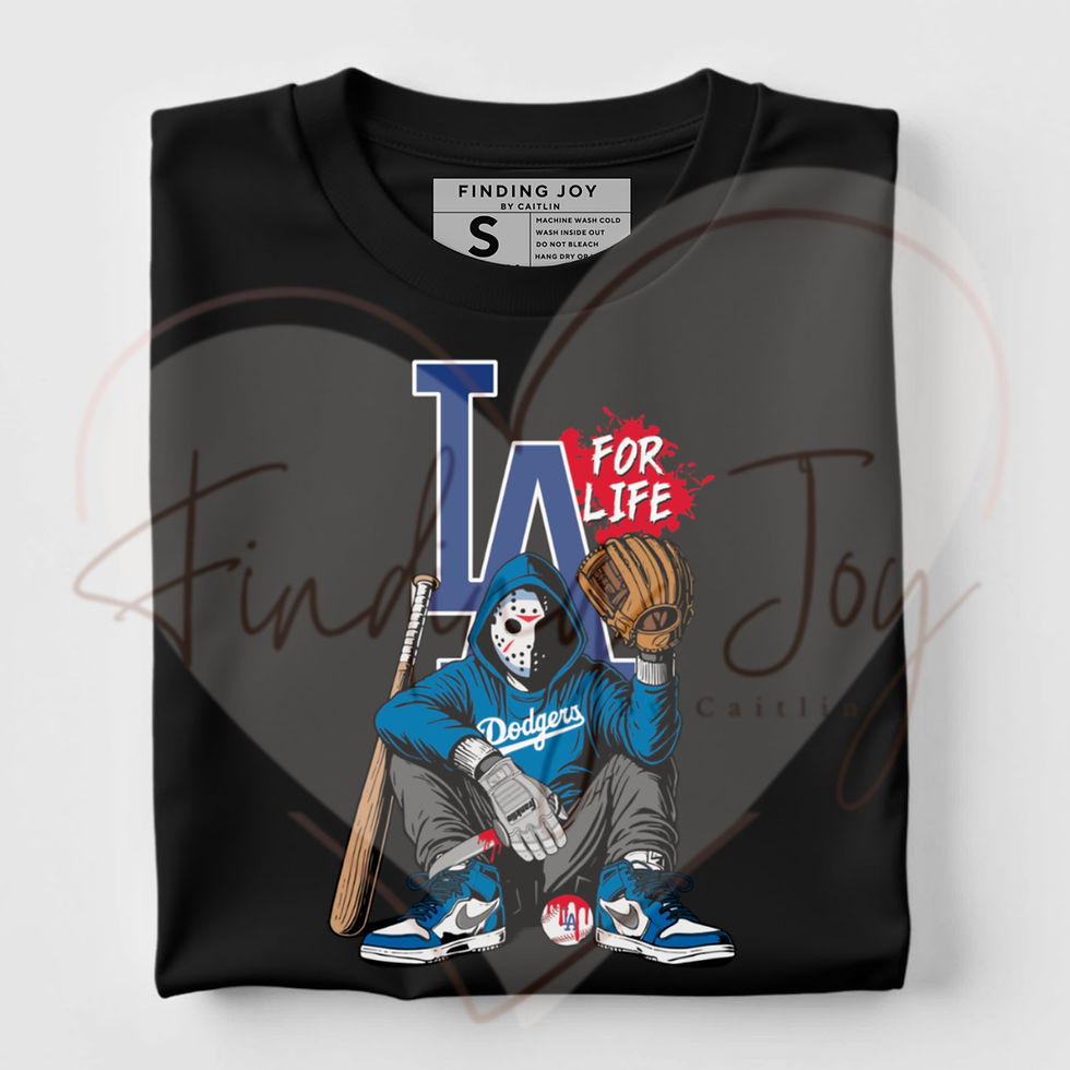 Thumbnail: Los Angeles Baseball Jason Vorhees Horror Inspired Tee
