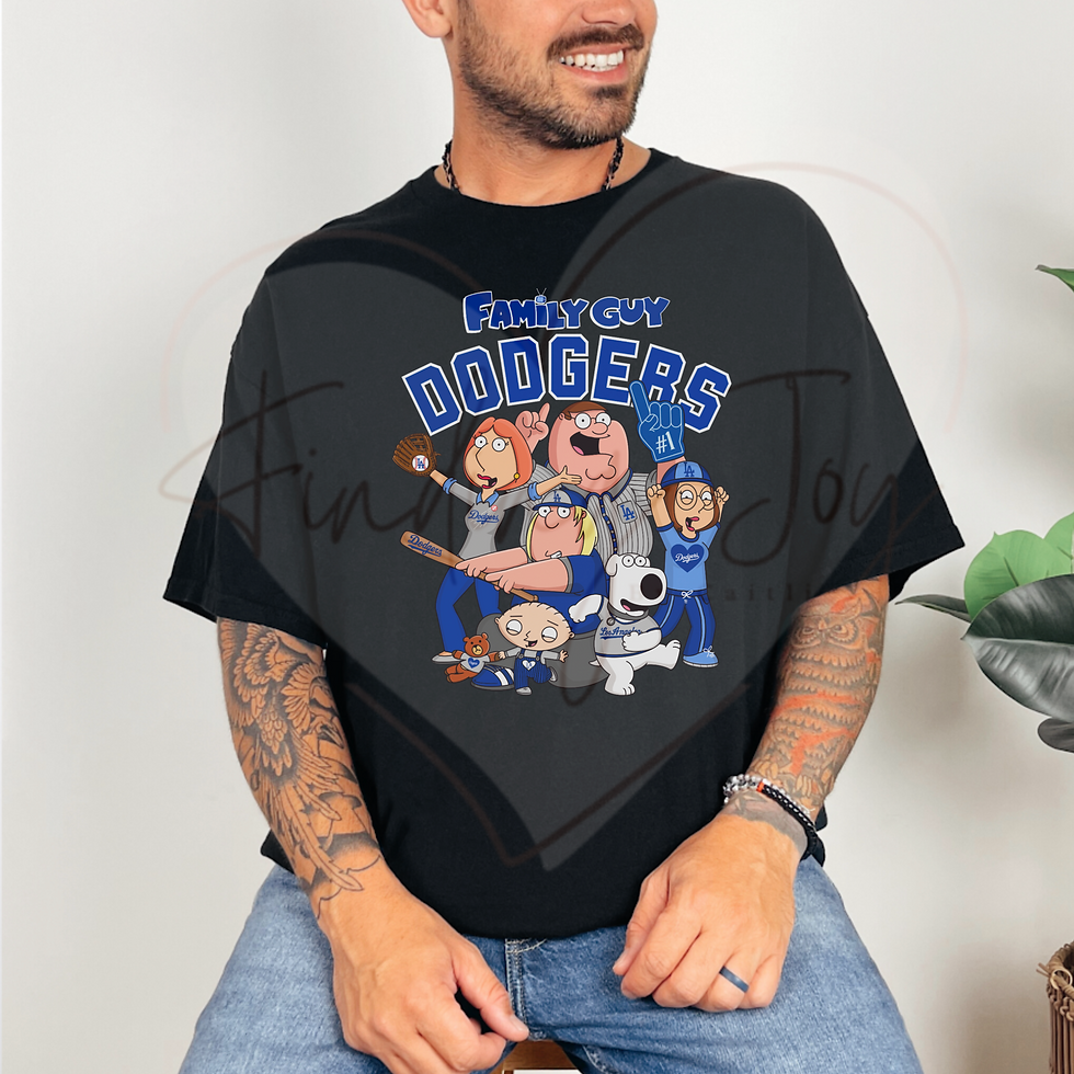 Thumbnail: Los Angeles Baseball Family Guy Inspired Tee