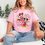 Thumbnail: M& M Mouse Hearts and Love Valentine’s Day Tee