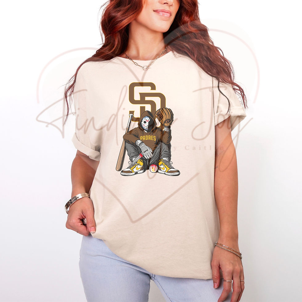 Thumbnail: San Diego Baseball Jason Vorhees Horror Inspired Tee