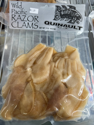 Packaged Razor Clams Razor Clams, Frozen | Earth Ocean