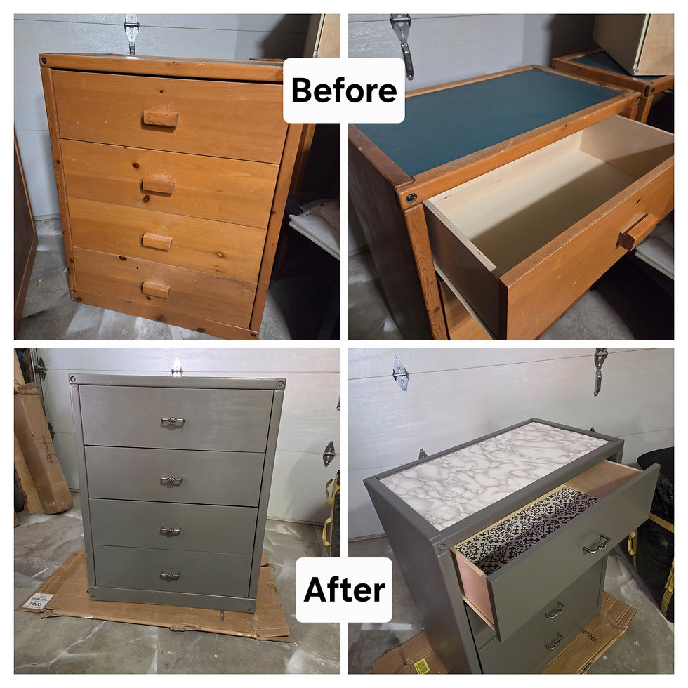 Mid-Century Dresser Revival