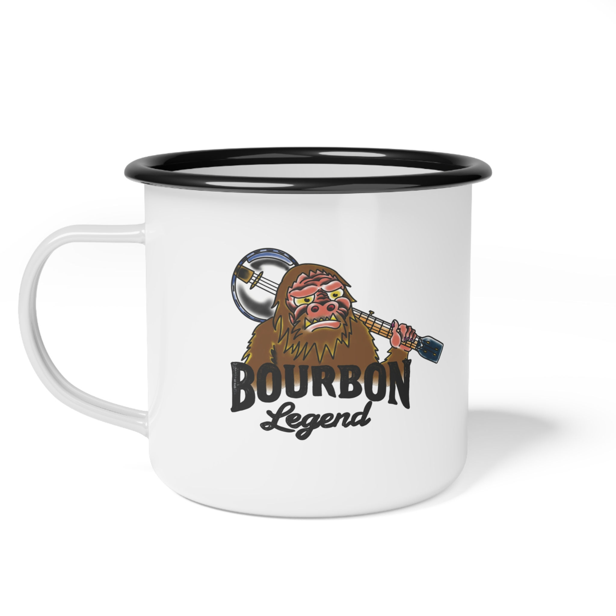 Bourbon Legend – Bigfoot Enamel Camp Cup