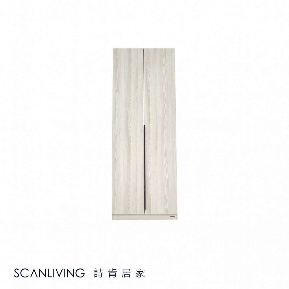 C30551-雙門衣櫃(芬迪白)