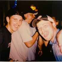 Friends hanging at Sawyer's in Torrington