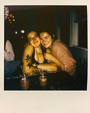 Friends having cocktails at Sawyer's in Torrington