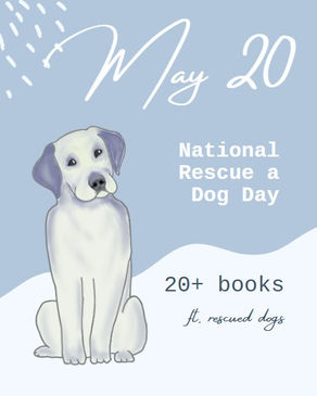 a cartoon dog in a two toned blue background