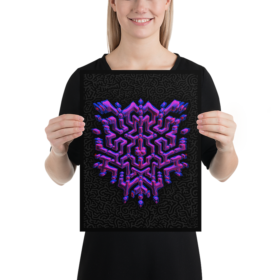 Thumbnail: "Entity" Light Reactive Poster
