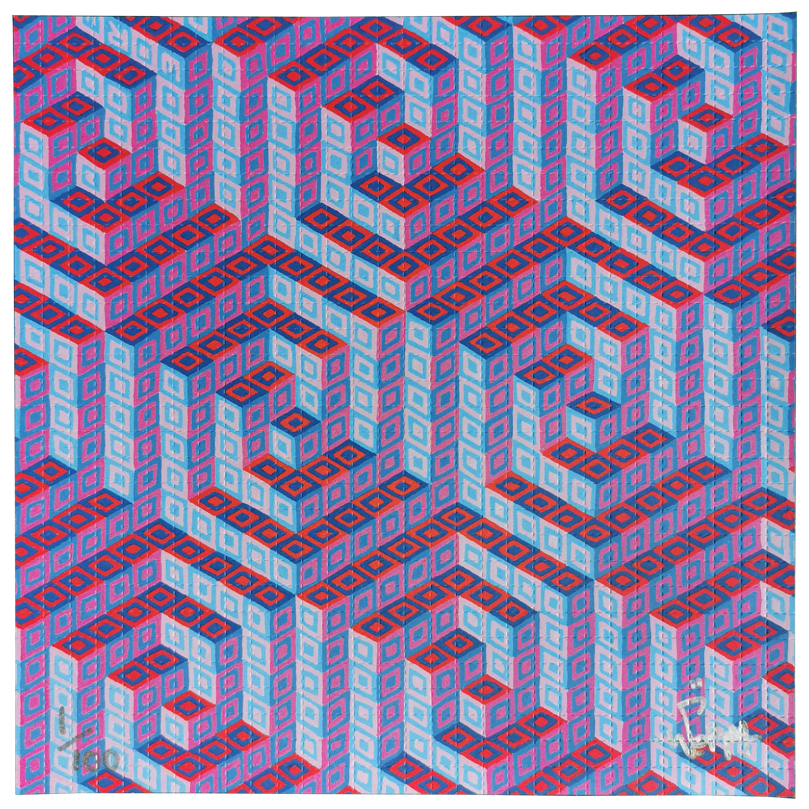 "Mandapa" Limited Edition Blotter Artwork