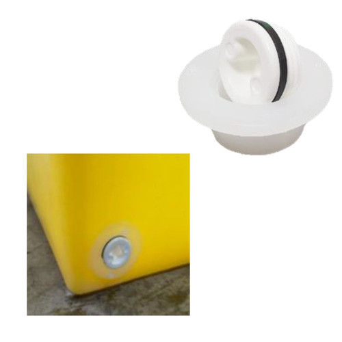 SPUN WELD DRAIN OUTLET AND PLUG ¾” BSP FEMALE [SWDP] | inmechco