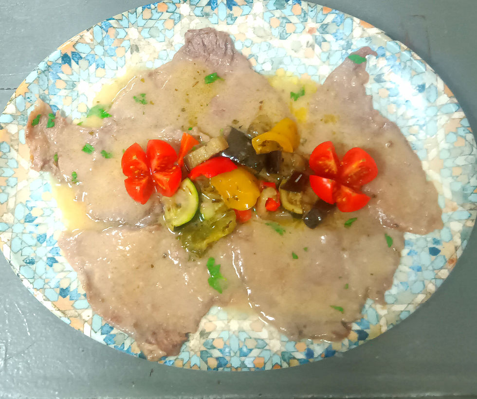 Arranged Food and Objects