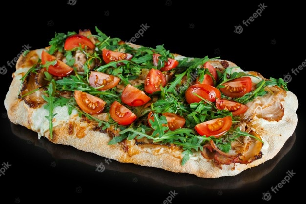 Arranged Food and Objects