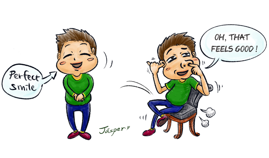 I am a people person.