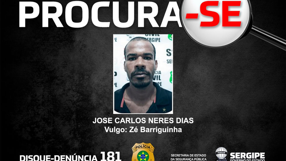 PC PROCURA HOMEM INVESTIGADO POR FEMINICÍDIO EM ESTÂNCIA