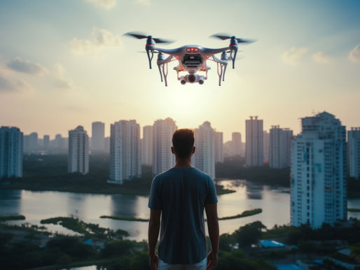  Next-Gen Delivery Drones Take Flight in Urban Skies