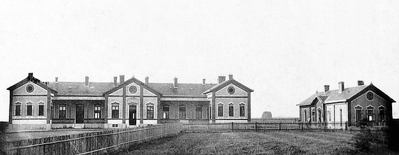 Původní podoba svitavské nemocnice (1892)