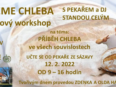 Pečeme chleba se Standou na statku - OBSAZENO