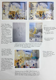 Annelies Clarke May 2025 exhibition page 10 of washing line