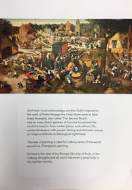 Annelies Clarke May 2025 exhibition page 2 of washing line