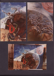 Annelies Clarke painting Belshazzar's feast Revelation
