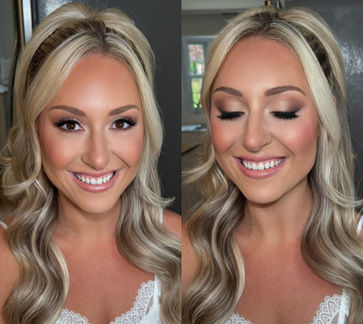 Romantic loose bridal waves for New England wedding