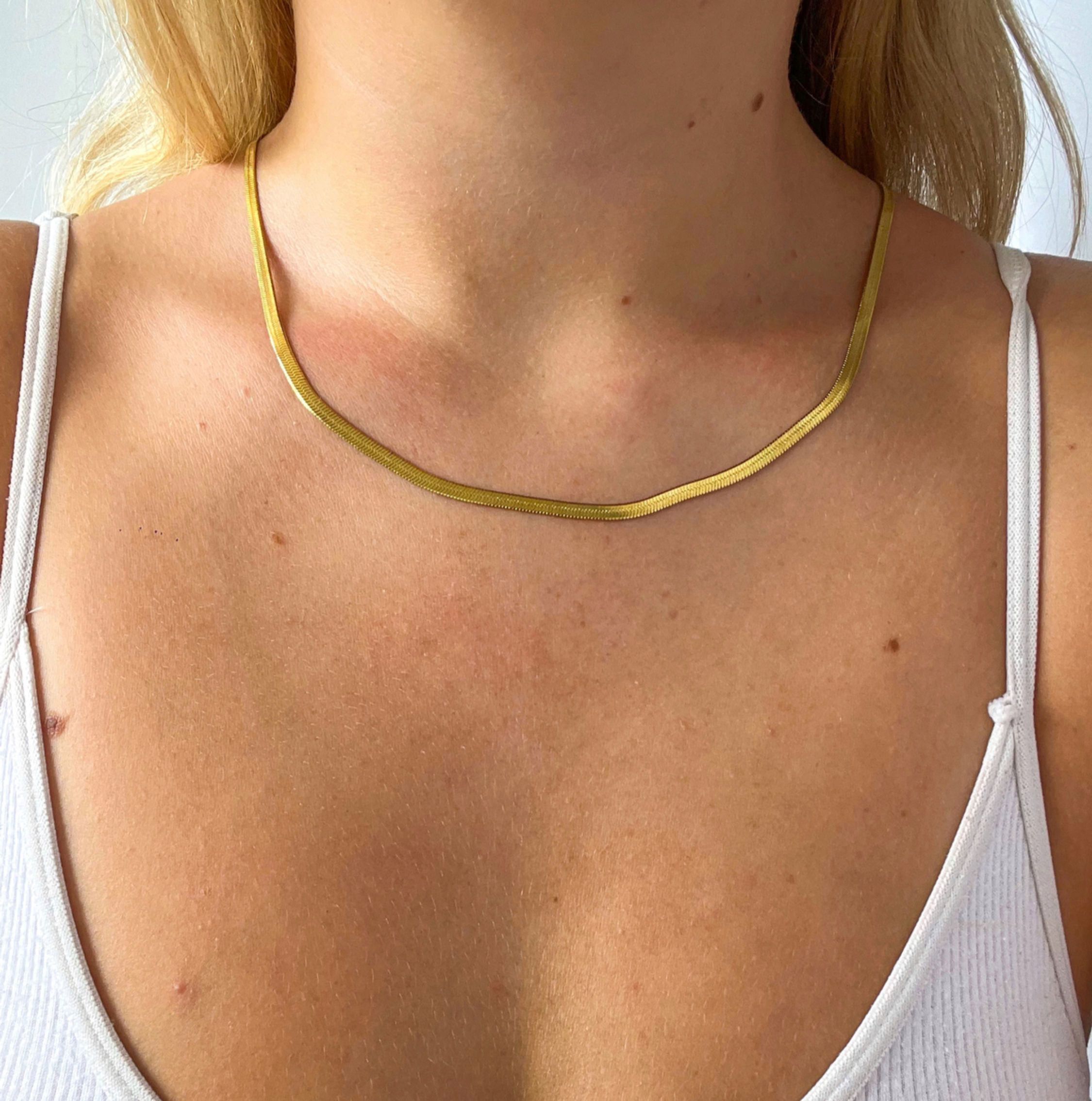 Juliet gold chain necklace